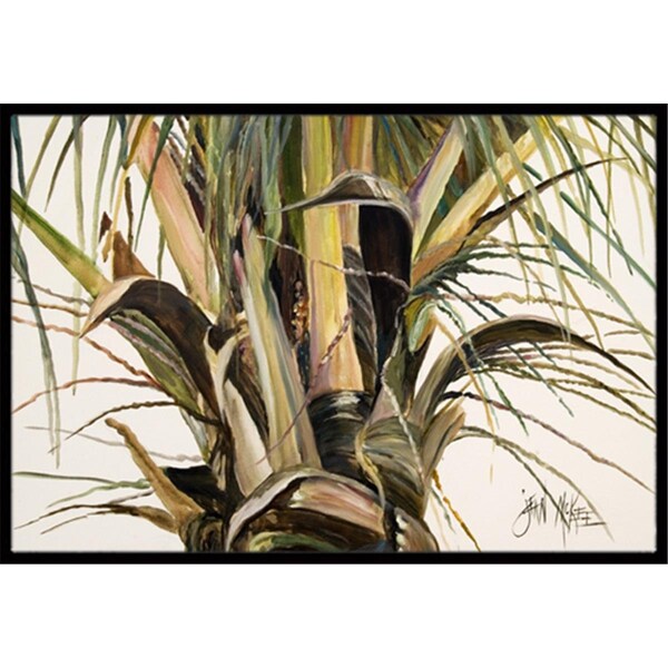 Carolines Treasures Top Coconut Tree Indoor and Outdoor Mat- 18 x 27 in. JMK1131MAT - main